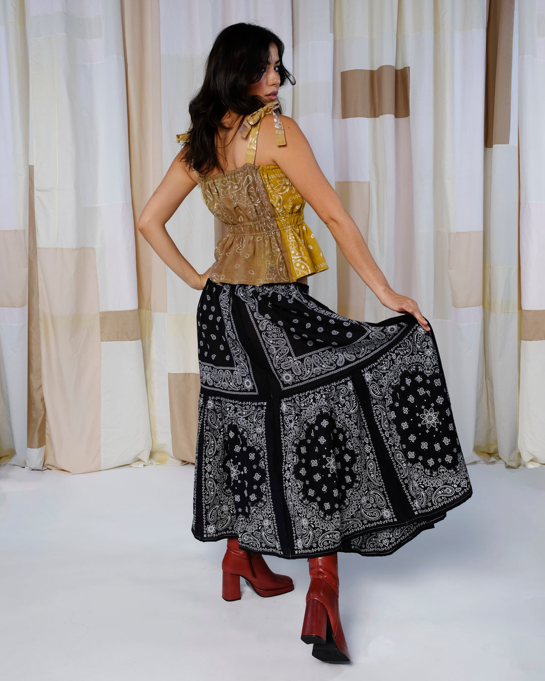 Celeste Maxi Skirt - Mail in Your Own Materials