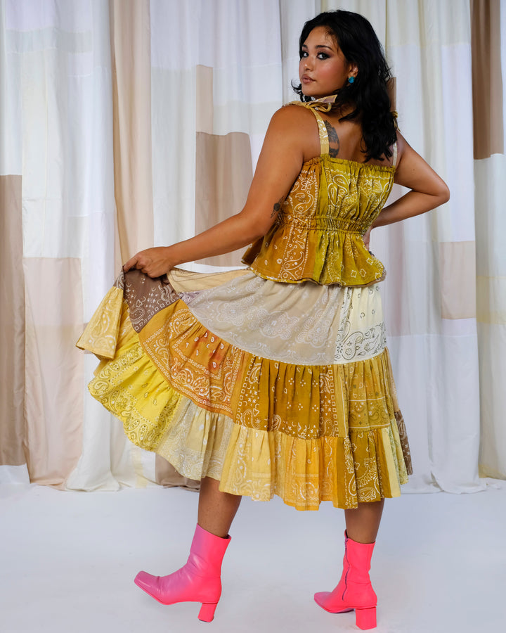 Reba Skirt / Dress - Indigo , S