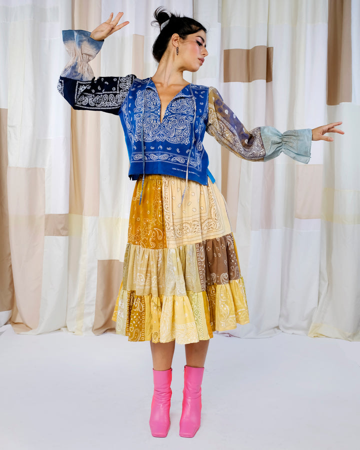 Maizy Long Sleeve Top - Mail in Your Own Materials