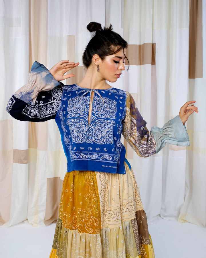 Maizy Long Sleeve Top - Mail in Your Own Materials