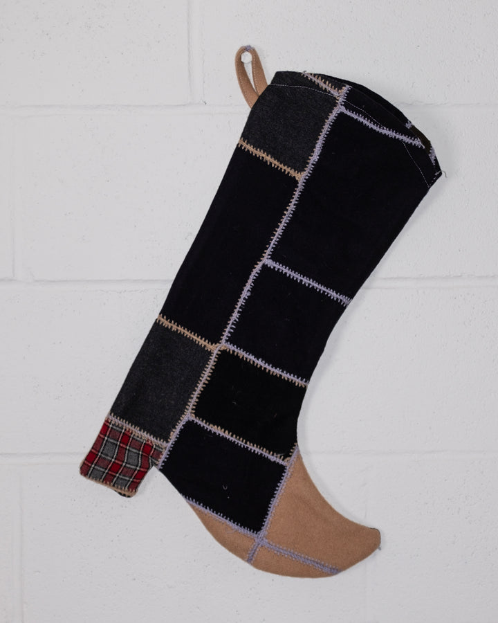 Patchwork Quilt Boot Stocking