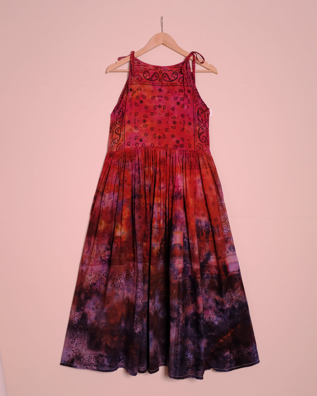 Tie Dye Dolly Maxi Dress, S