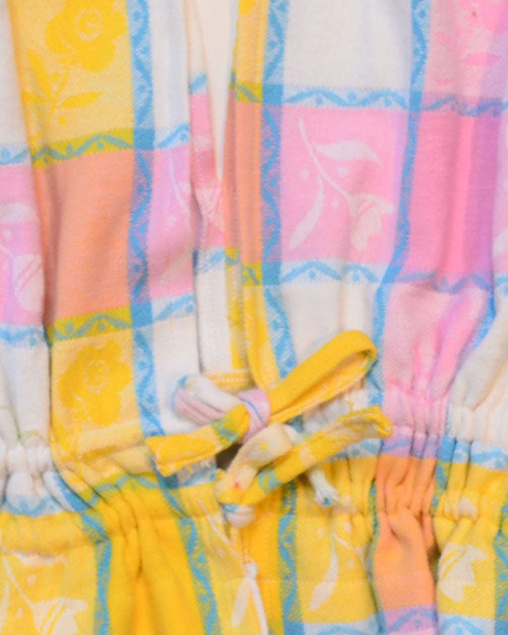 Pastel Plaid Graham Top, L