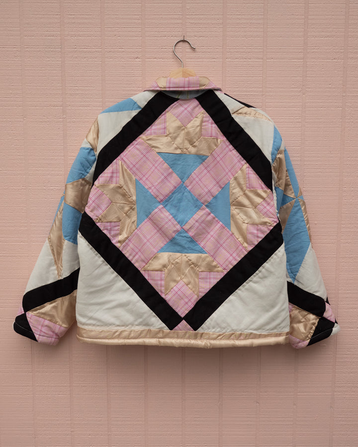 Pinwheel Quilt Chore Coat, M