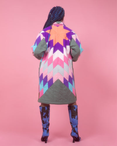custom quilt jacket to duster charge