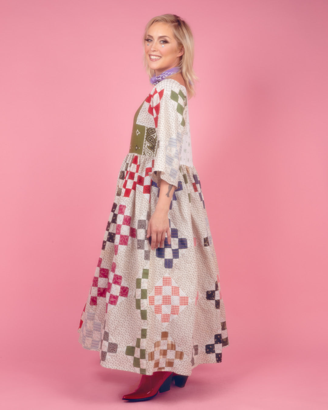 supply quilt top dress