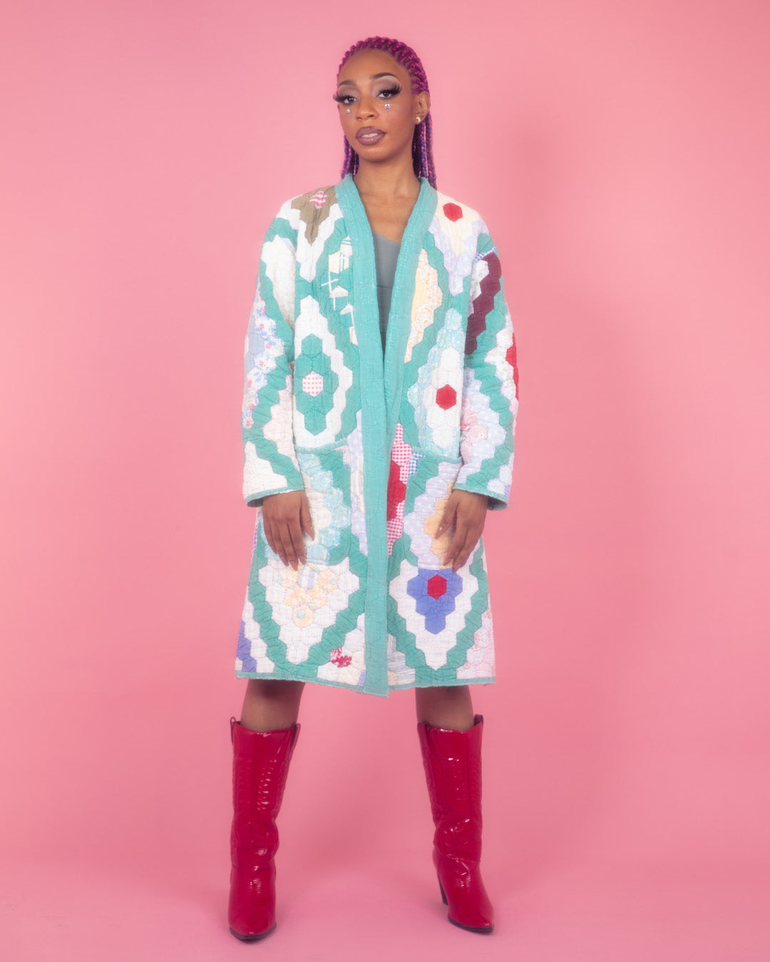 custom quilt jacket to duster charge